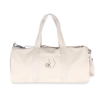 Fart - Recycled Canvas Sports Bag by Stanley/Stella - natural - Front