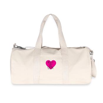 I'm going to be a big sister - Recycled Canvas Sports Bag by Stanley/Stella - natural - Front