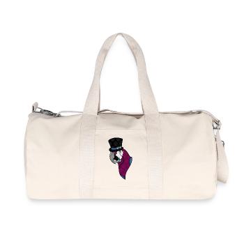 perroquet - Sac de sport en toile recyclée Stanley/Stella - blanc naturel - Devant