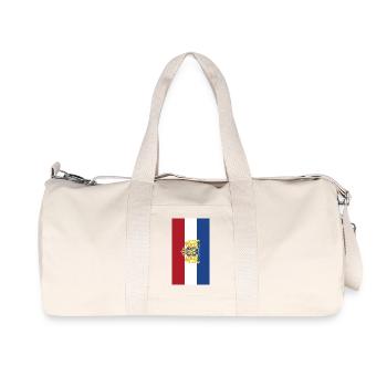 Netherlands flag phone case - Recycled Canvas Sports Bag by Stanley/Stella - natural - Front