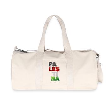 Palestina - Recycled Canvas Sports Bag by Stanley/Stella - natural - Front