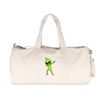 Alien Dab - Recycled Canvas Sports Bag by Stanley/Stella - natural - Front
