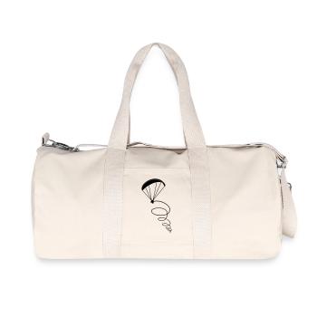 thermik paragliding - Recycelte Canvas-Sporttasche von Stanley/Stella - Naturweiß - Vorne