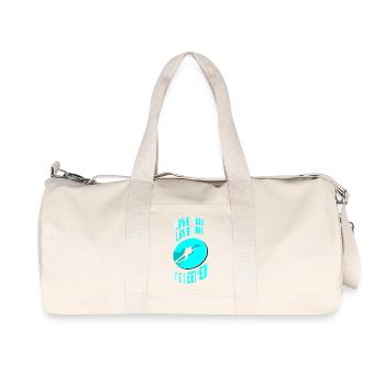 Plongeur Plongeur Snorkeling Plongeur récréatif - Sac de sport en toile recyclée Stanley/Stella - blanc naturel - Devant