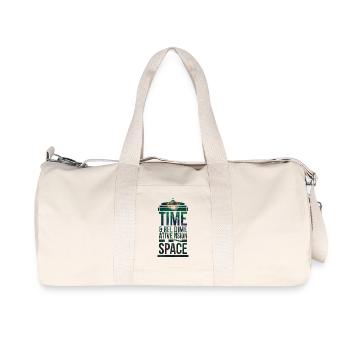 TARDIS - Sac de sport en toile recyclée Stanley/Stella - blanc naturel - Devant