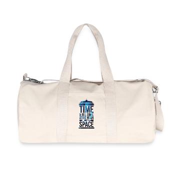 TARDIS - Sac de sport en toile recyclée Stanley/Stella - blanc naturel - Devant