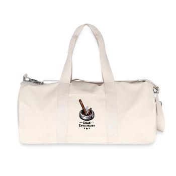Passionné de cigares - Sac de sport en toile recyclée Stanley/Stella - blanc naturel - Devant