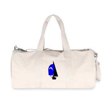 Segelboot - Recycelte Canvas-Sporttasche von Stanley/Stella - Naturweiß - Vorne