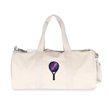 Padel racket - Padeliste - Recycled Canvas Sports Bag by Stanley/Stella - natural - Front