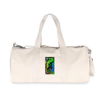 chameleon - Recycled Canvas Sports Bag by Stanley/Stella - natural - Front