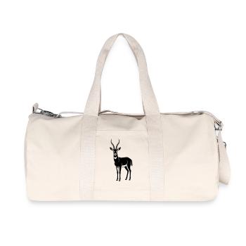 antelope - Recycled Canvas Sports Bag by Stanley/Stella - natural - Front