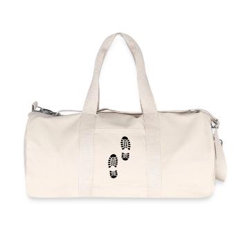 Footprint Shoes - Recycled Canvas Sports Bag by Stanley/Stella - natural - Front