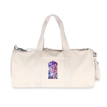 Les anges ont la cabine téléphonique - Sac de sport en toile recyclée Stanley/Stella - blanc naturel - Devant