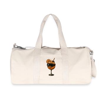 Ski Goggles Cocktail - Recycled Canvas Sports Bag by Stanley/Stella - natural - Front