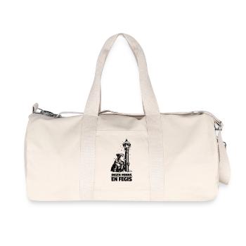 Lâche lèche la barre - Sac de sport en toile recyclée Stanley/Stella - blanc naturel - Devant