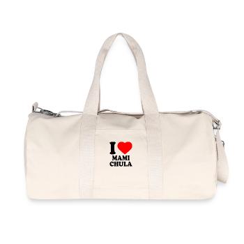 I love mami chula - Recycled Canvas Sports Bag by Stanley/Stella - natural - Front