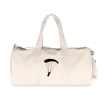 Kappe_sw - Recycelte Canvas-Sporttasche von Stanley/Stella - Naturweiß - Vorne