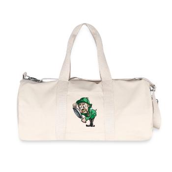 detective detective private investigationgator2 - Sac de sport en toile recyclée Stanley/Stella - blanc naturel - Devant
