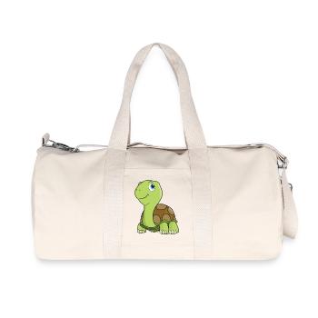 Tortue tortue - Sac de sport en toile recyclée Stanley/Stella - blanc naturel - Devant