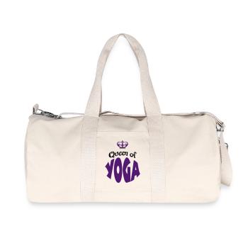 yoga - Recycled Canvas Sports Bag by Stanley/Stella - natural - Front