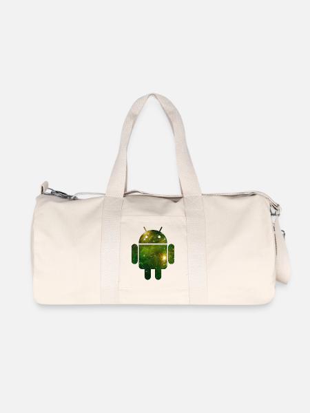 Android - Recycelte Canvas-Sporttasche von Stanley/Stella - Naturweiß