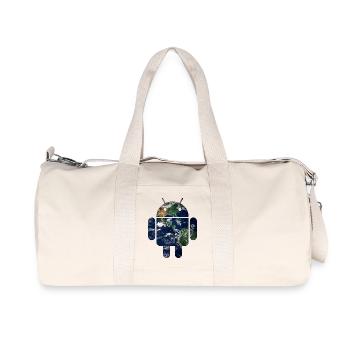 Android - Recycled Canvas Sports Bag by Stanley/Stella - natural - Front