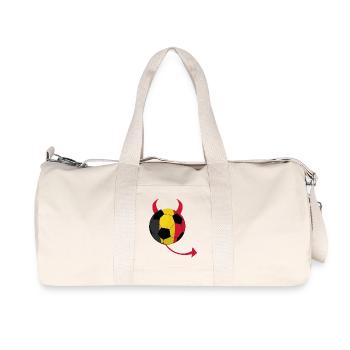 les diables belges - Sac de sport en toile recyclée Stanley/Stella - blanc naturel - Devant