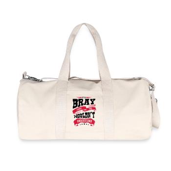 bray name thing you wouldnt understand - Recycled Canvas Sports Bag by Stanley/Stella - natural - Front