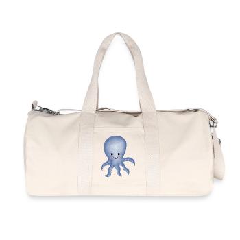 Calmar poulpe - Sac de sport en toile recyclée Stanley/Stella - blanc naturel - Devant