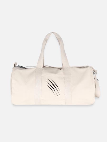 Kratzer - Recycelte Canvas-Sporttasche von Stanley/Stella - Naturweiß
