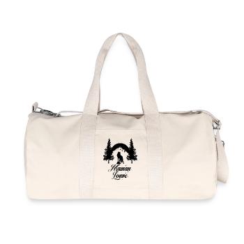 Maman Louve - Sac de sport en toile recyclée Stanley/Stella - blanc naturel - Devant