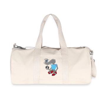 Soccer Girl, Women's Soccer - Recycled Canvas Sports Bag by Stanley/Stella - natural - Front