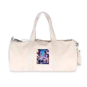 GTR Tokyo Drift - Sac de sport en toile recyclée Stanley/Stella - blanc naturel - Devant