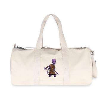 Alien 1 - Recycelte Canvas-Sporttasche von Stanley/Stella - Naturweiß - Vorne