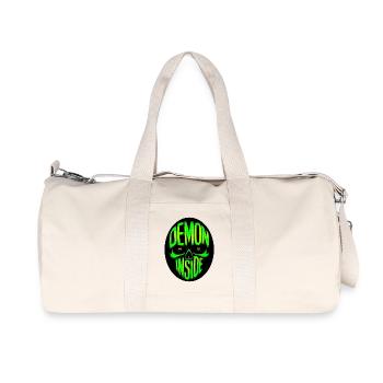Demon inside - Recycled Canvas Sports Bag by Stanley/Stella - natural - Front