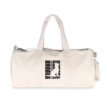 Snowboarder - Recycelte Canvas-Sporttasche von Stanley/Stella - Naturweiß - Vorne