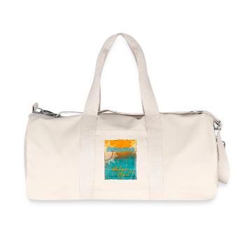 Balearic Islands in the Sun - Recycelte Canvas-Sporttasche von Stanley/Stella - Naturweiß - Vorne