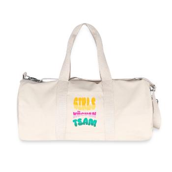 Femmes Cuisines Équipe Travail de cuisine - Sac de sport en toile recyclée Stanley/Stella - blanc naturel - Devant