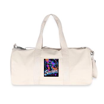 Schütze - Recycelte Canvas-Sporttasche von Stanley/Stella - Naturweiß - Vorne