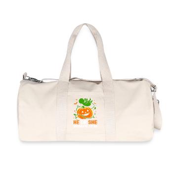 Révélation du sexe d’Halloween - Sac de sport en toile recyclée Stanley/Stella - blanc naturel - Devant
