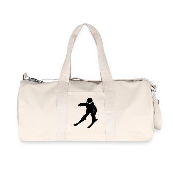 ski school - Recycled Canvas Sports Bag by Stanley/Stella - natural - Front