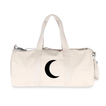 Moon Silhouette Minimalism - Recycled Canvas Sports Bag by Stanley/Stella - natural - Front