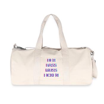 Hardtekk Tekk - Recycelte Canvas-Sporttasche von Stanley/Stella - Naturweiß - Vorne