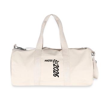 Master Est. 2026 - Recycelte Canvas-Sporttasche von Stanley/Stella - Naturweiß - Vorne