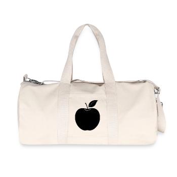 Apple - Recycled Canvas Sports Bag by Stanley/Stella - natural - Front
