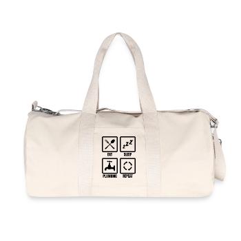 Installer Daily Routine - Recycled Canvas Sports Bag by Stanley/Stella - natural - Front