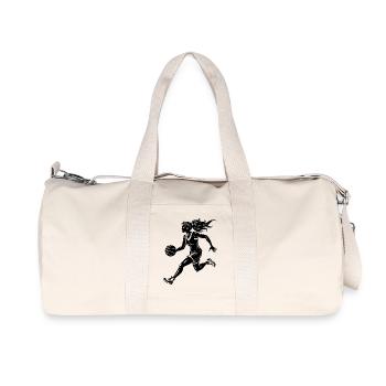 Basketball - Recycled Canvas Sports Bag by Stanley/Stella - natural - Front