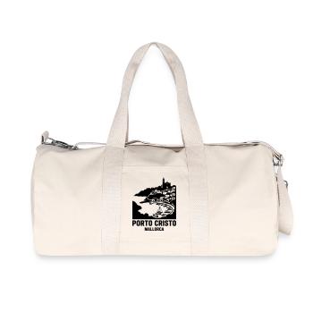Porto Cristo - Recycelte Canvas-Sporttasche von Stanley/Stella - Naturweiß - Vorne