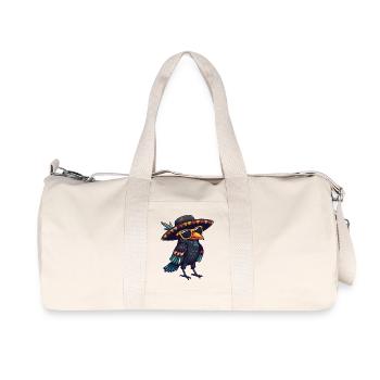 Sombrero comique Raven Crow - Sac de sport en toile recyclée Stanley/Stella - blanc naturel - Devant