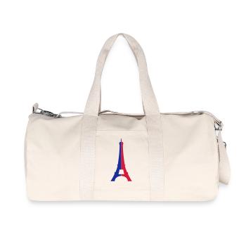 Tolles Design für Sticker von Paris - Recycelte Canvas-Sporttasche von Stanley/Stella - Naturweiß - Vorne